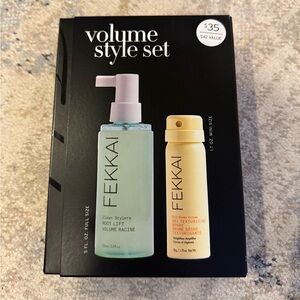 FEKKAI Volume Style Set – Root Lift (Full Size) + Dry Texturizing Spray (Mini)
